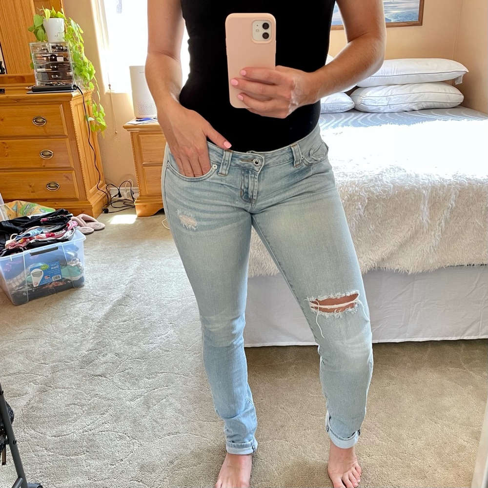 JustUSA Juniors Light-washed Jeans